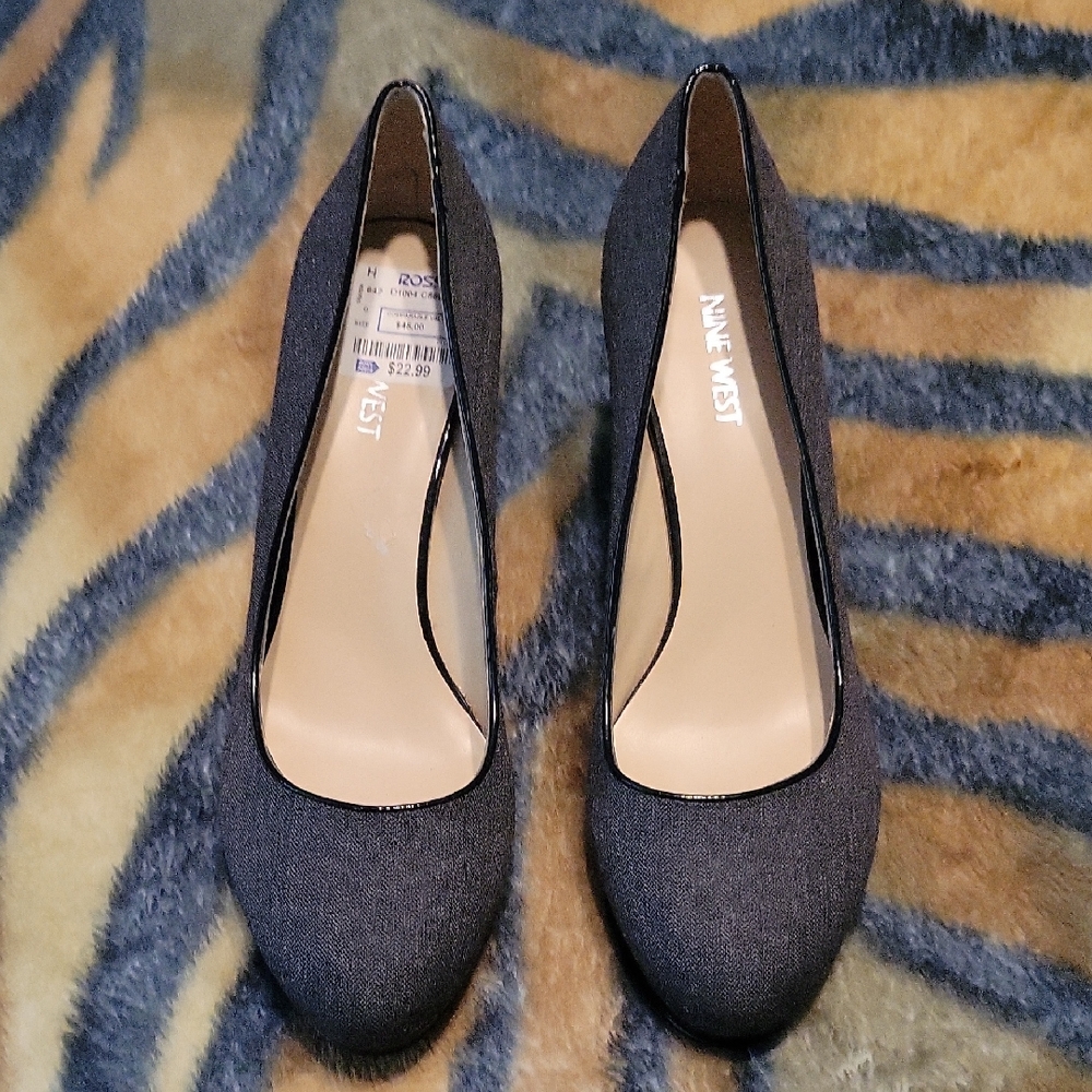 Nine West Women's Gray Heels